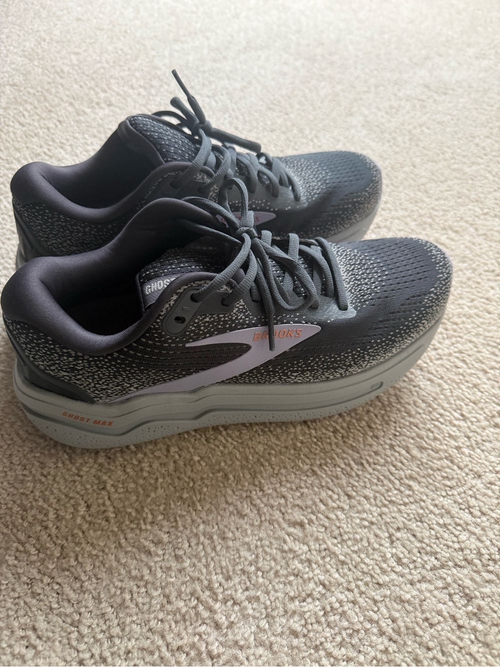 Brooks Ghost Max Women's Running Shoes - Charcoal Gray